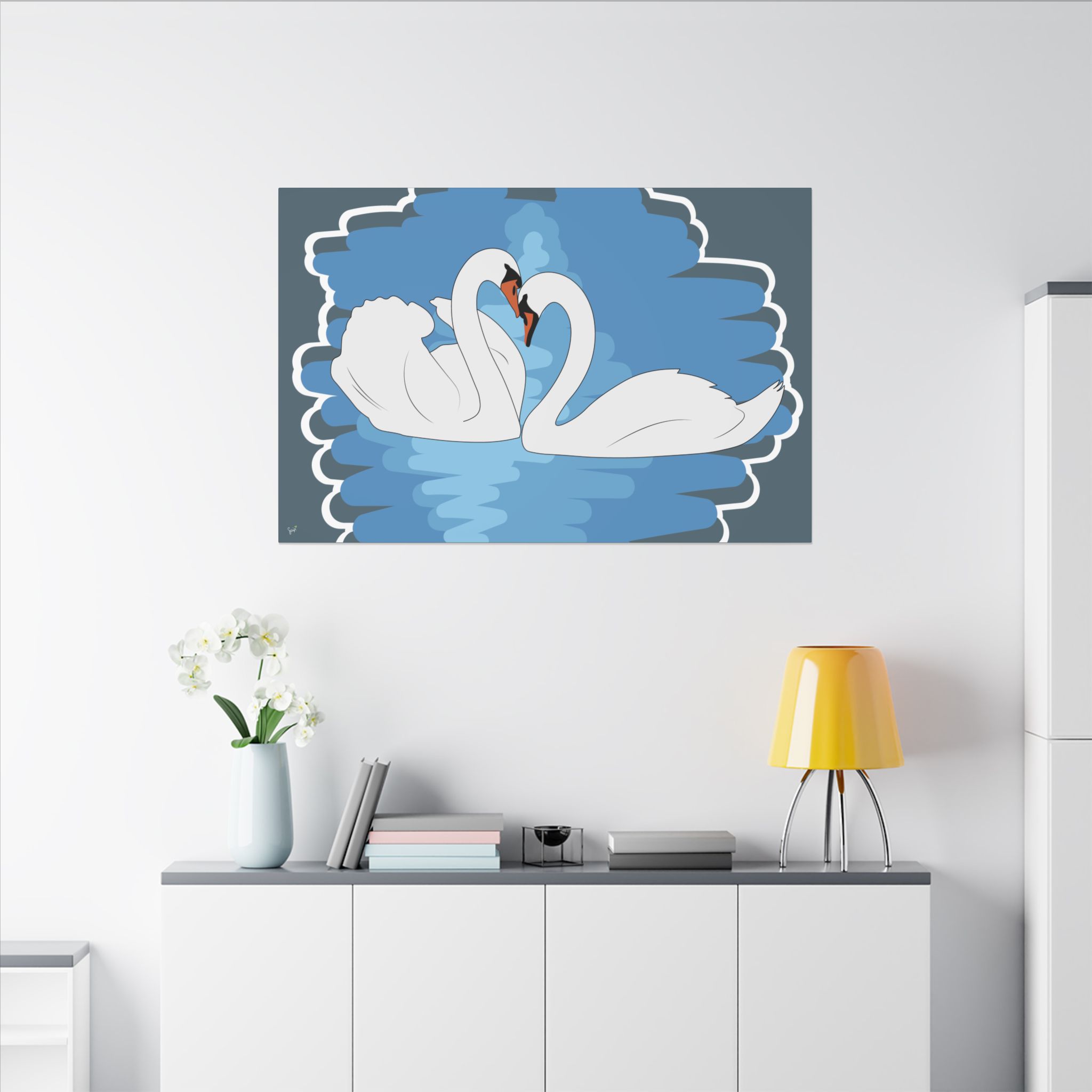 Swan, Canvas