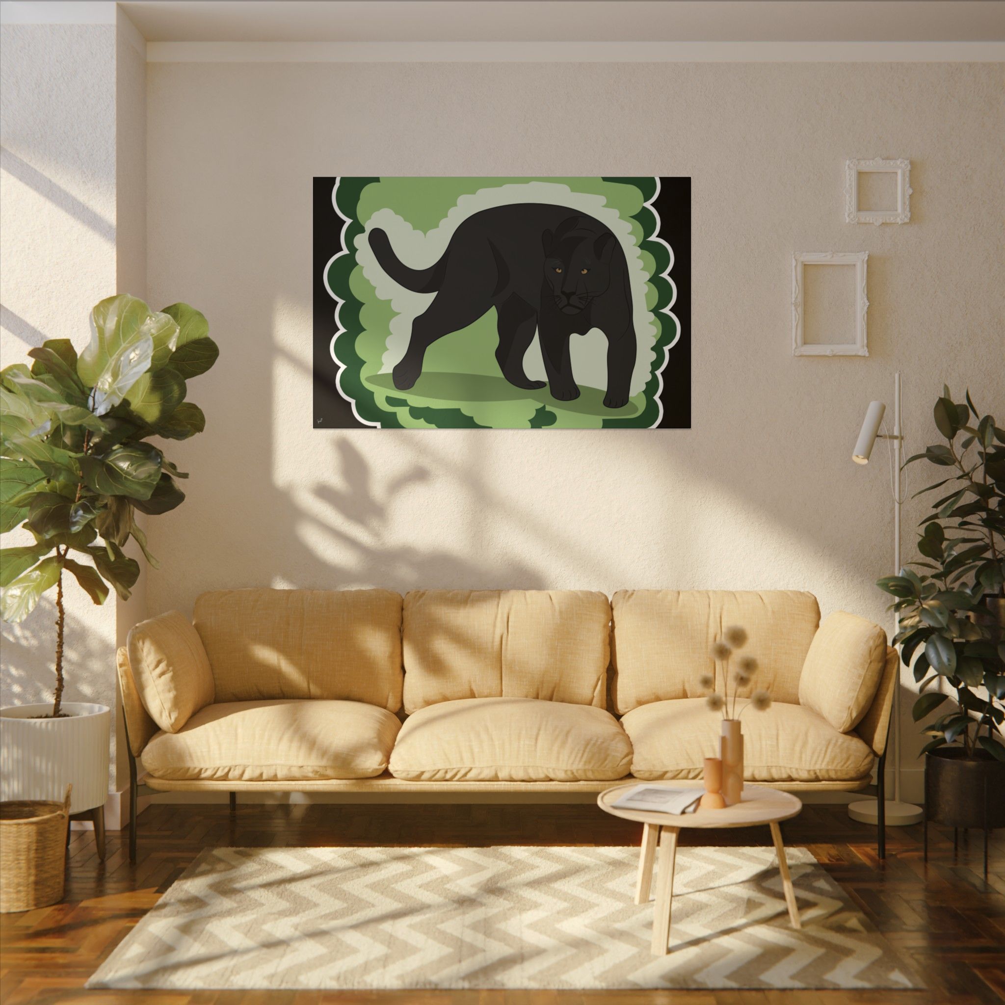 Black Panther, Canvas