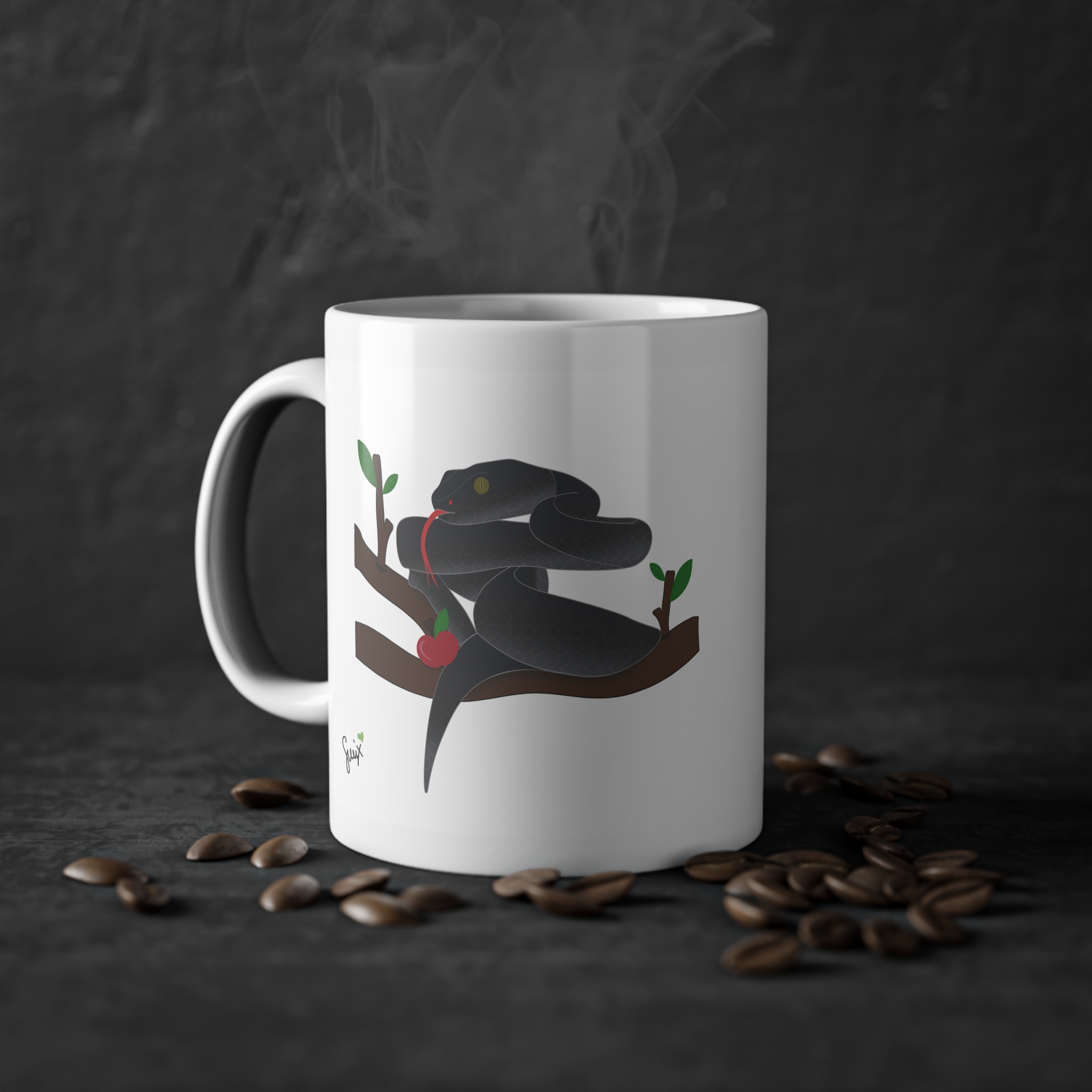 Black Snake, Mug